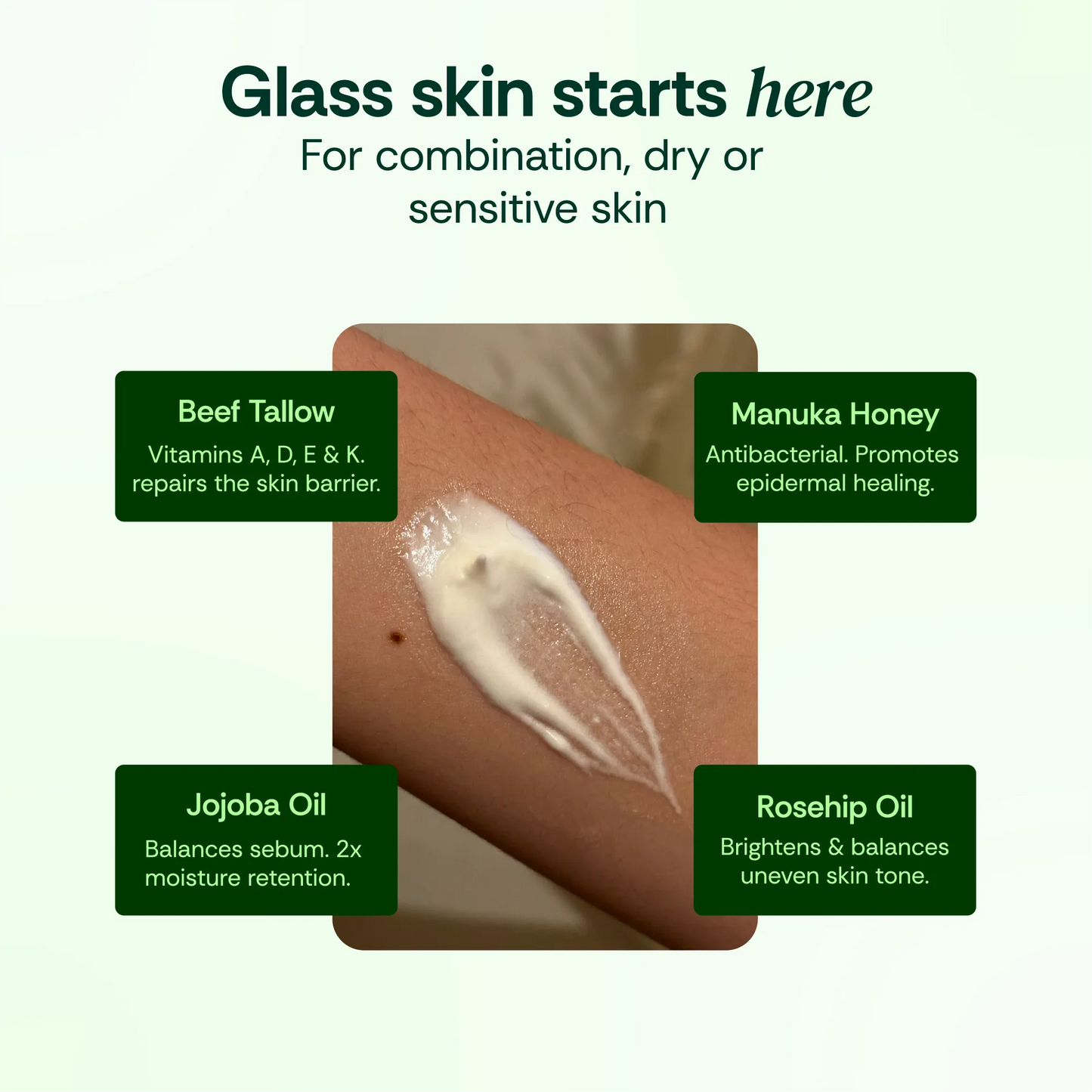 Beef Tallow™ Skin Barrier Moisturising Cream